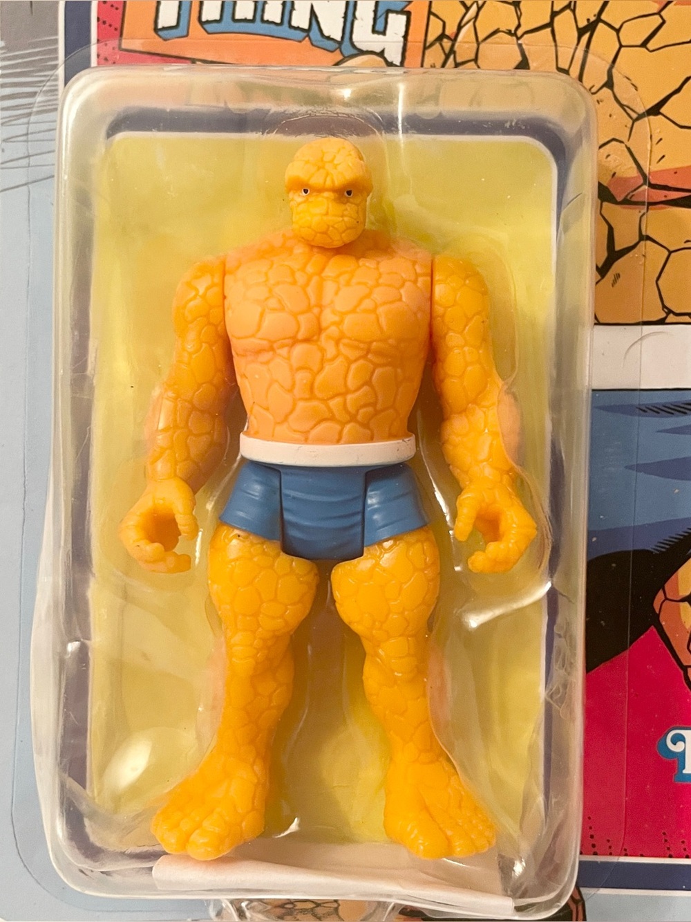 Marvel Legends Retro Fantastic Four The Thing 3.75" Action Figure Kenner - Picture 2 of 16